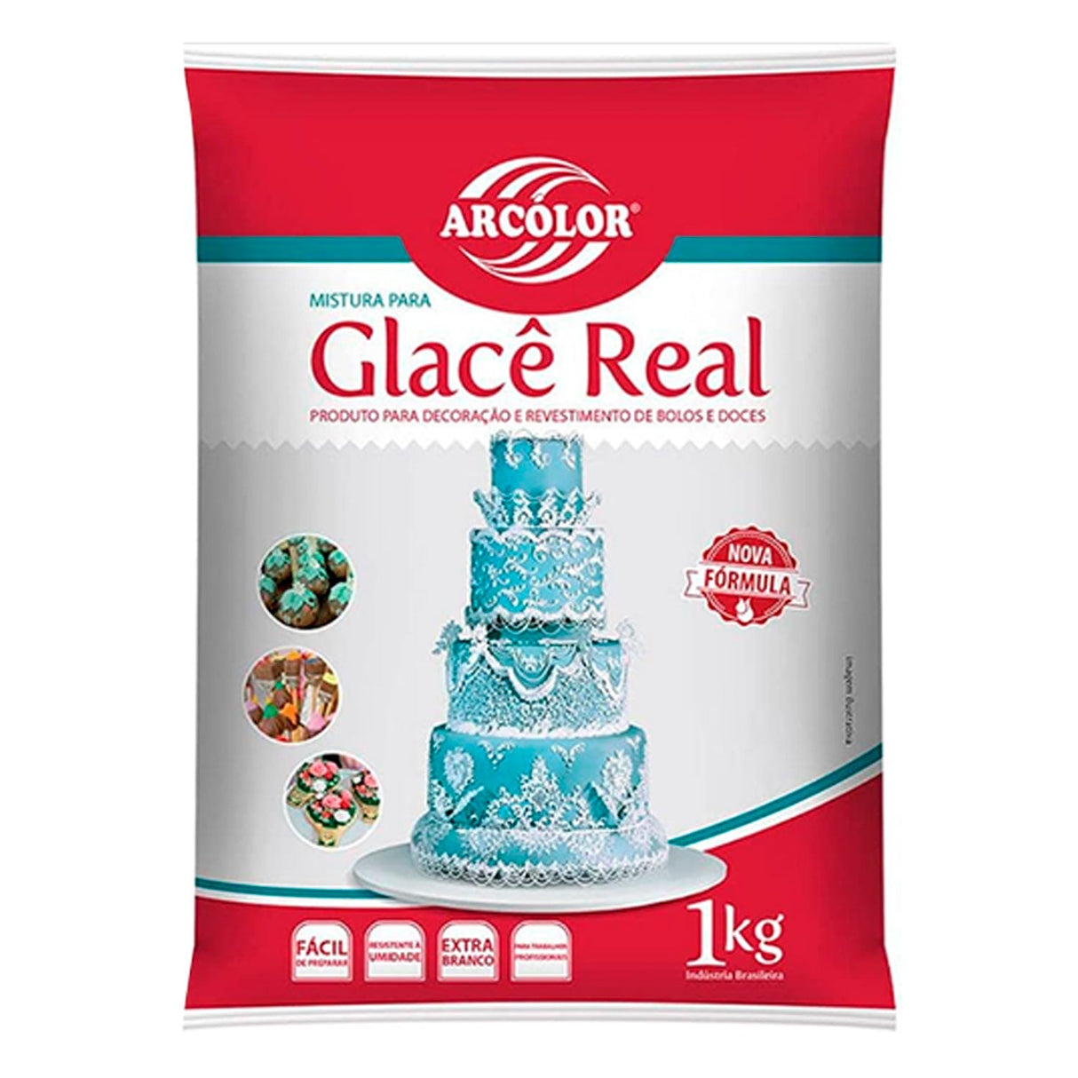 Glacê Real 1Kg - Arcolor