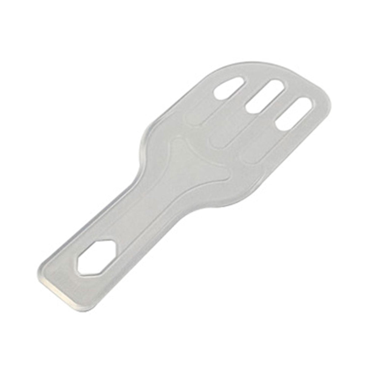 Espátula Pequena Vazada Cristal - Bwb