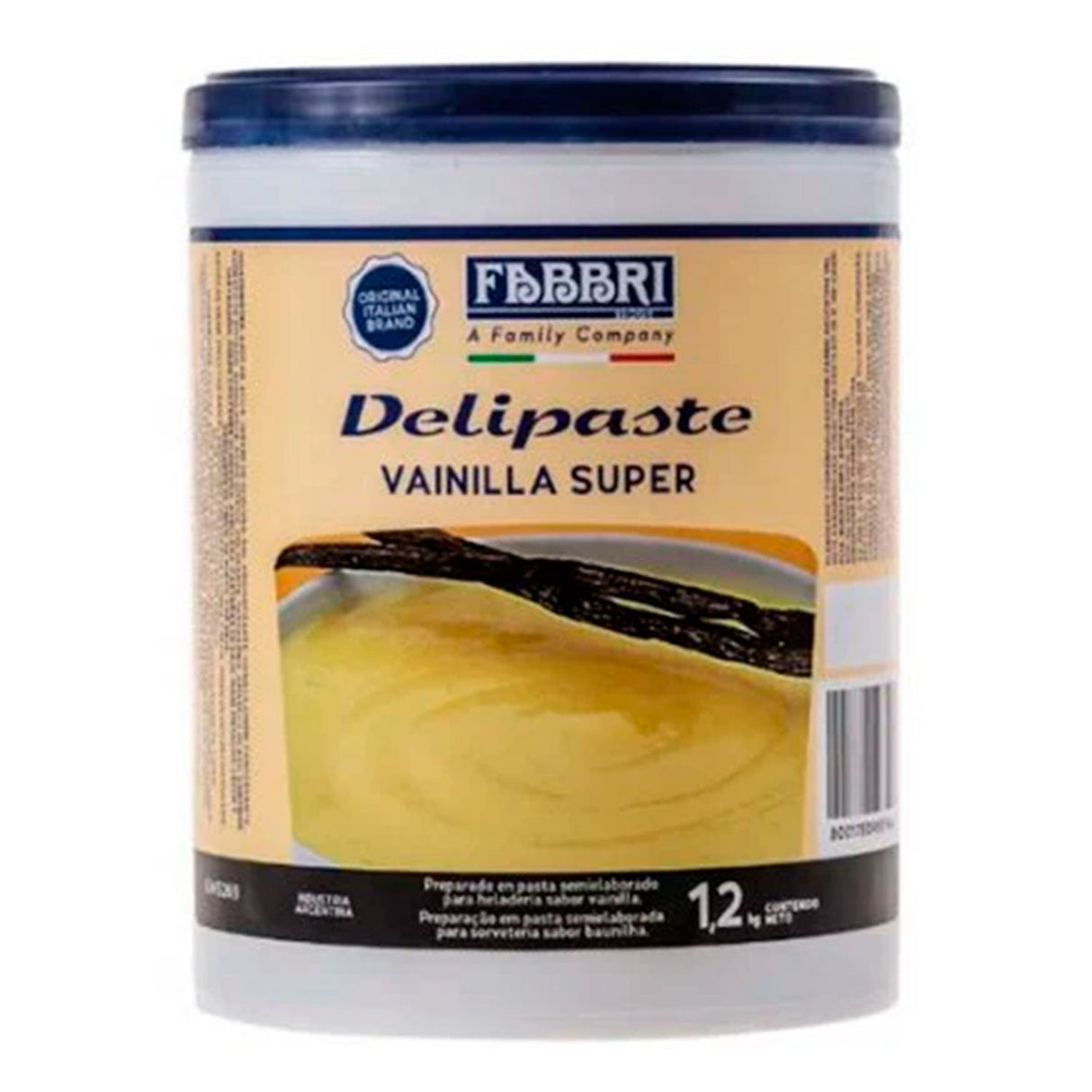 Pasta Delipaste Vainilla Super 1,2Kg - Fabbri