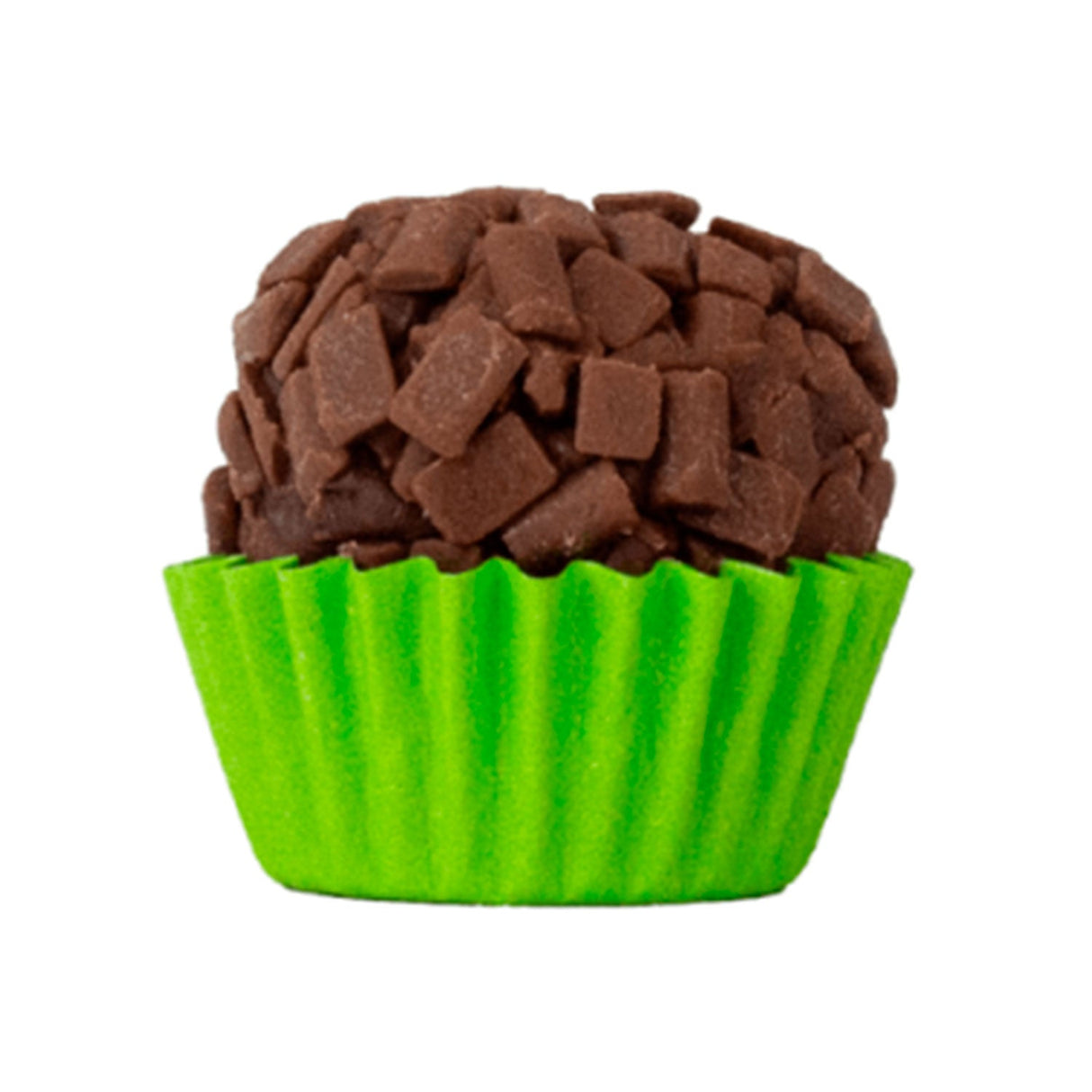 Forminha de Papel N°6 Verde Limão Lisa (100un) - Mago