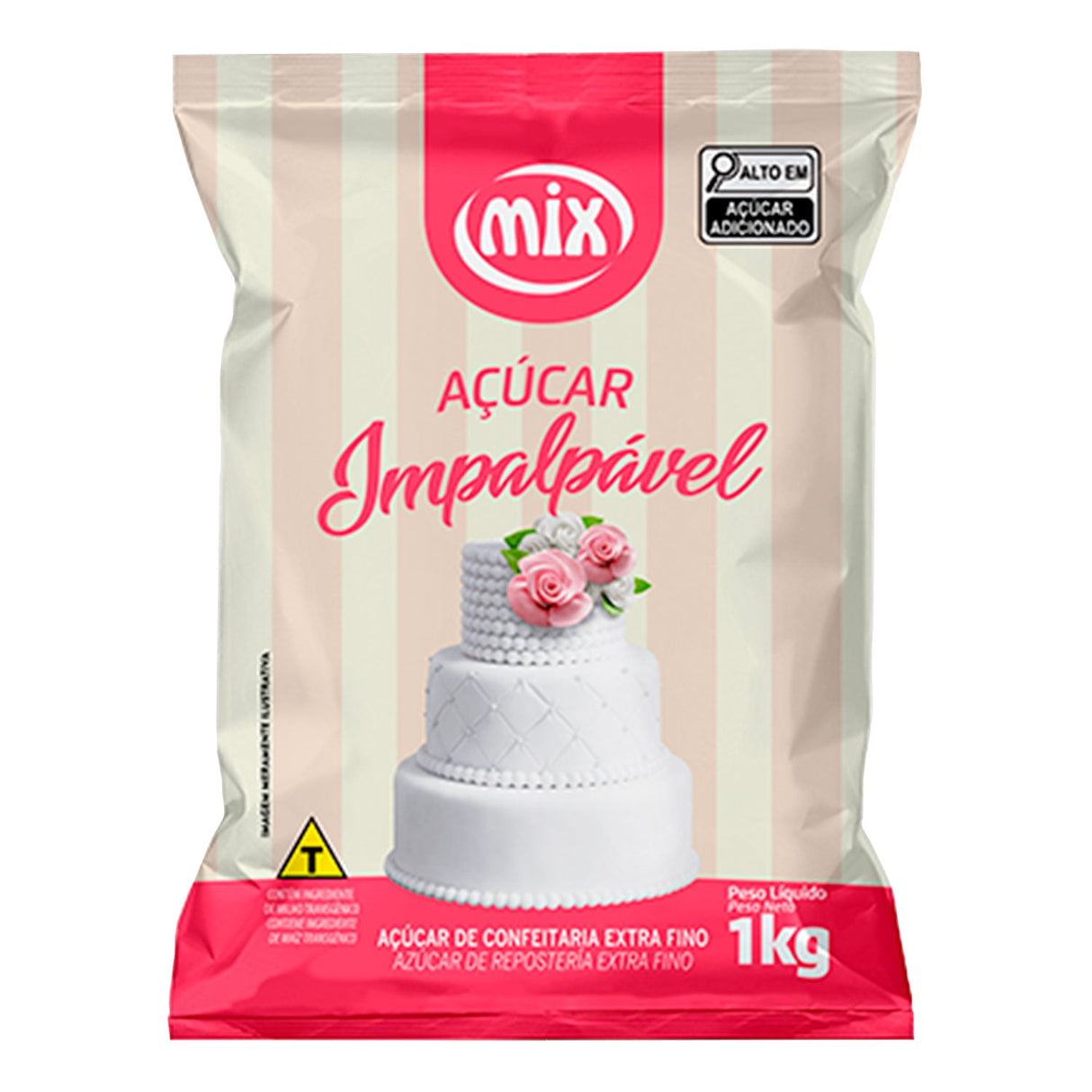 Açúcar Impalpável 1Kg - Mix