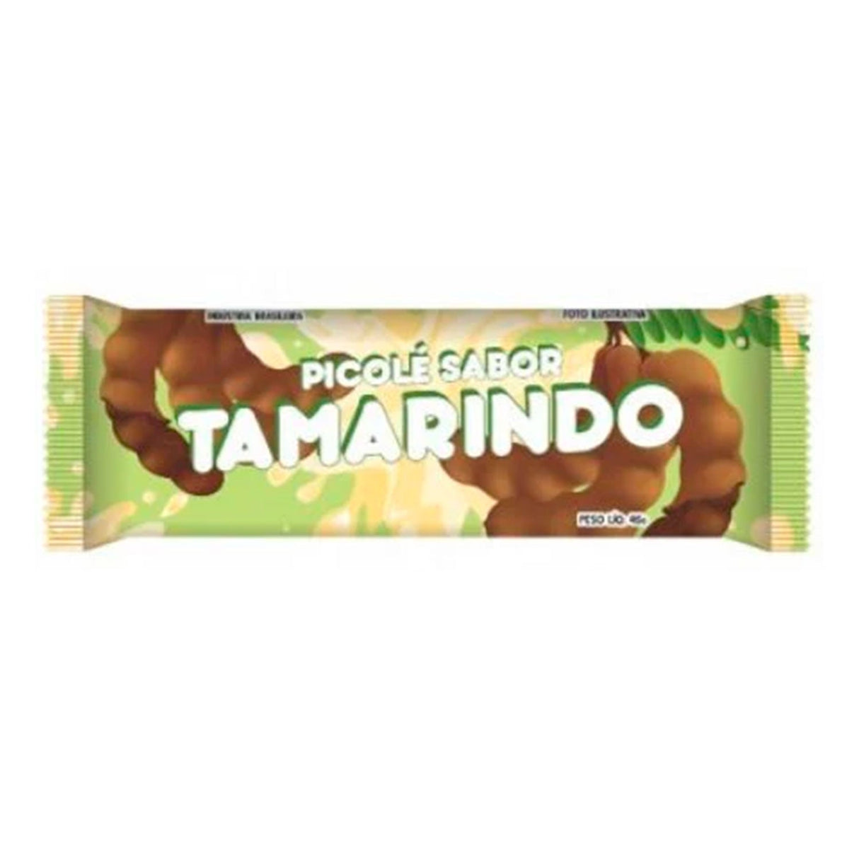 Embalagem Para Picolé - 7Cm X 19Cm - Tamarindo - 245 Unid - Riacho