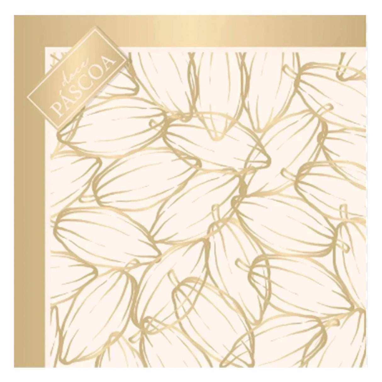 Embalagem Express Stylo Chocolux Marfim (39x39cm) 25 un - Cromus