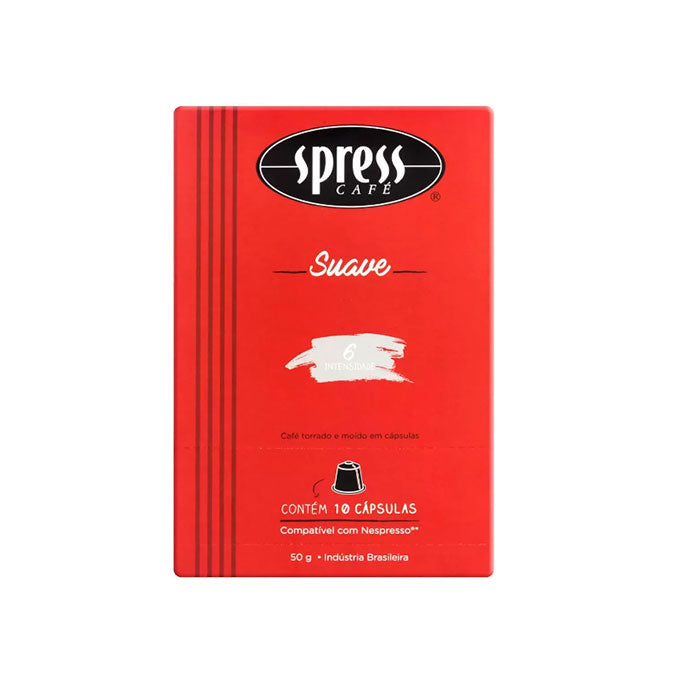 Cápsula Spress Suave 10 Unidades Intensidade 6  - Spress Café