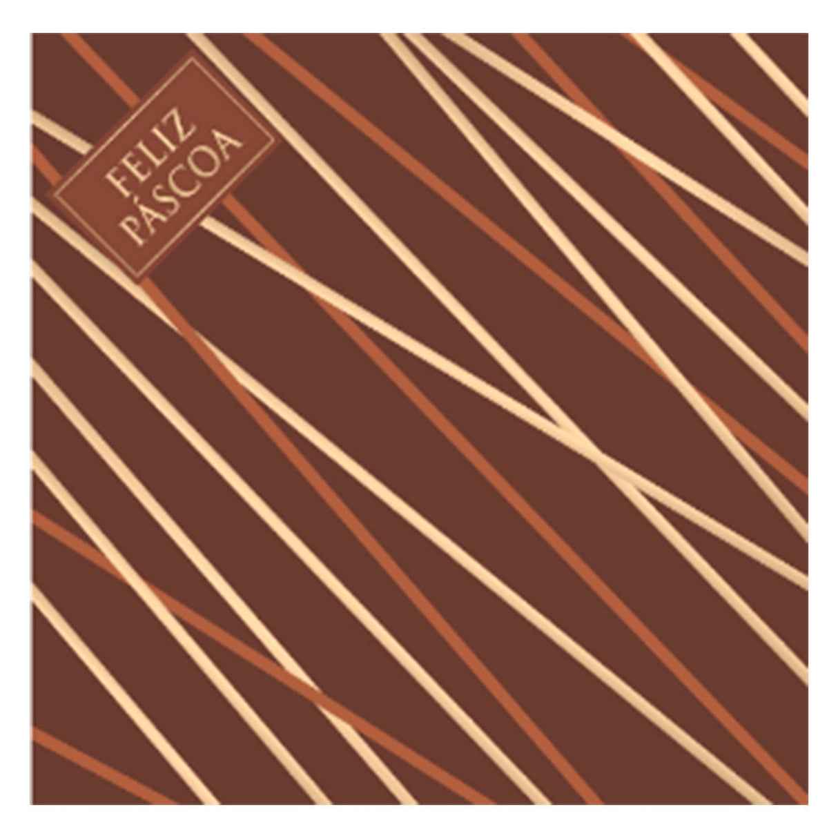 Embalagem Express Moody Marrom (39x39cm) 25 un - Cromus