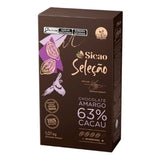 Chocolate Amargo 63% Seleção - Gotas 1,01Kg - Sicao