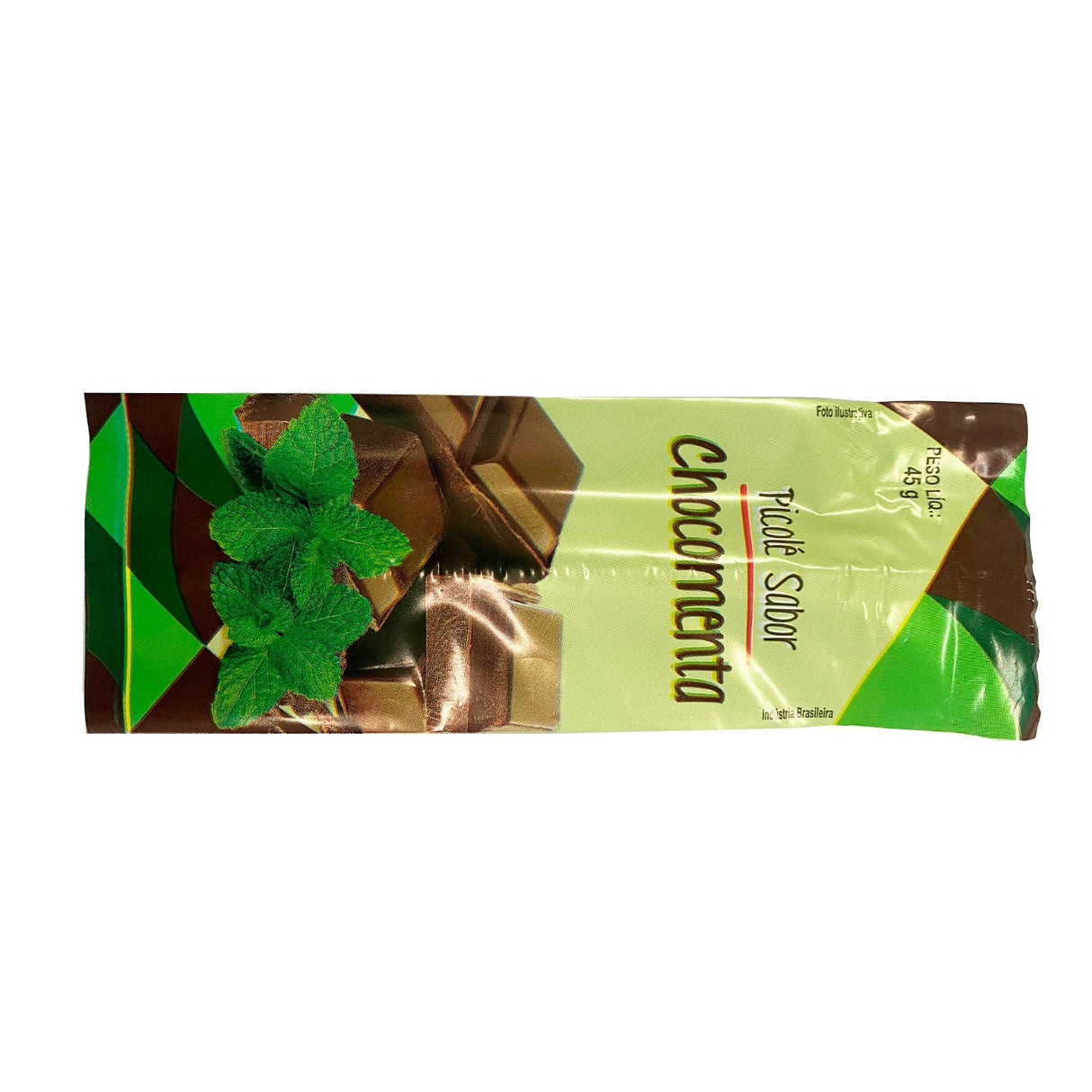 Embalagem Para Picolé - 7Cm X 19Cm - Chocomenta - 245 Unid - Riacho