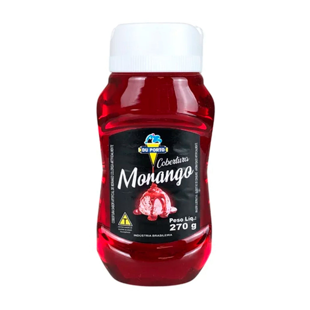 Cobertura De Morango 270g - Du Porto