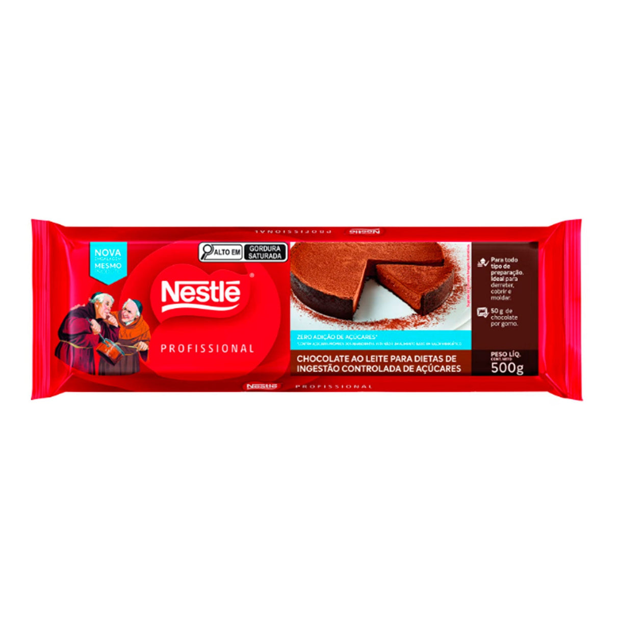 Chocolate Ao Leite Diet ( Zero Adição de Açúcar ) 500g - Nestlé