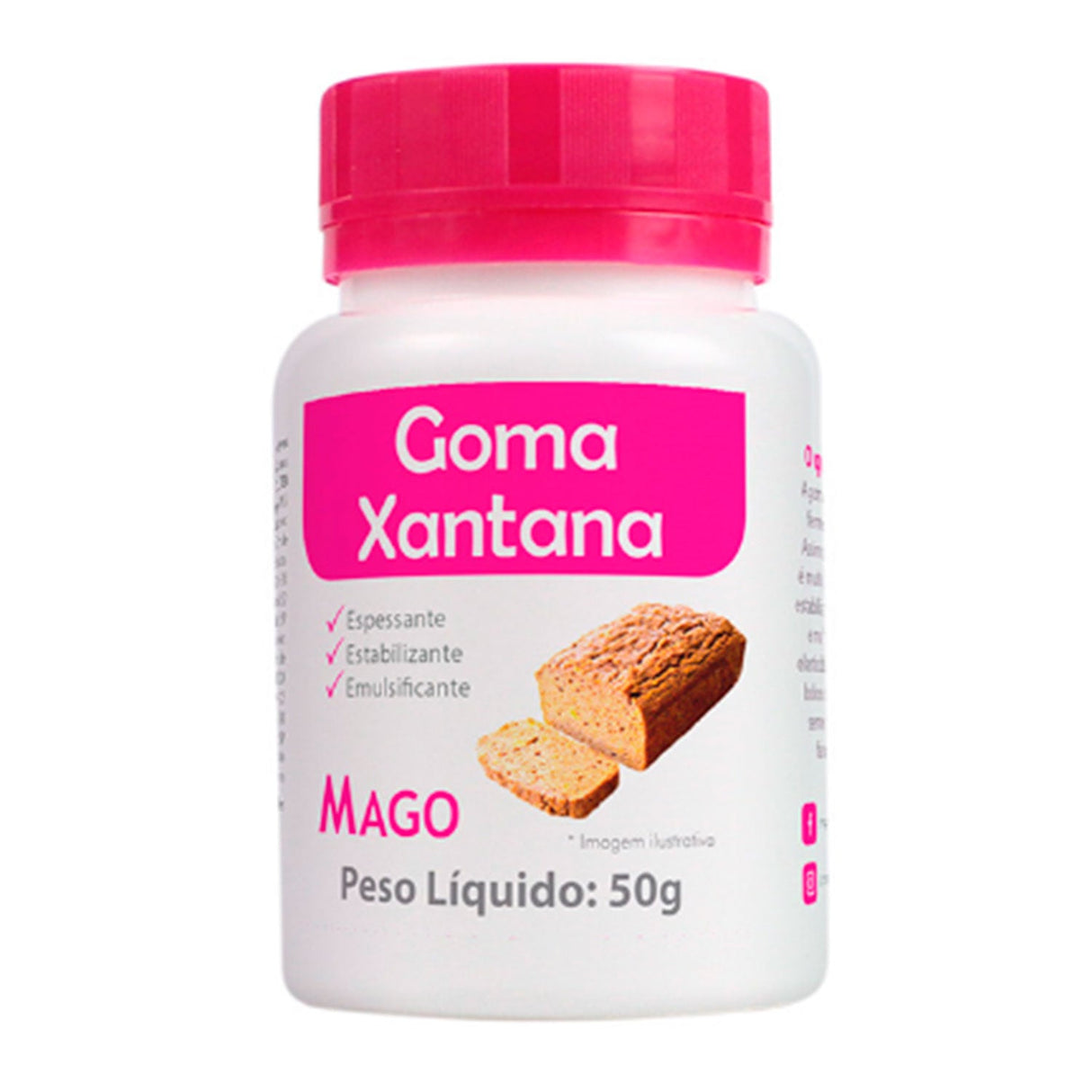 Goma De Xantana 50g - Mago