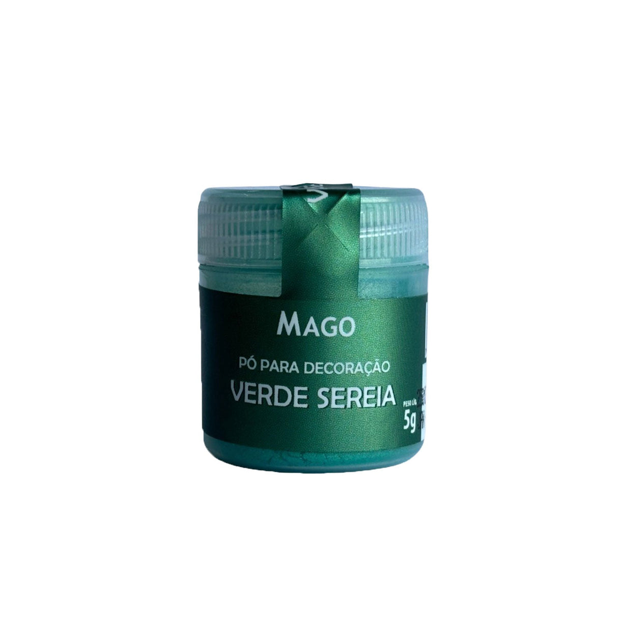 Pó de Decoração Verde Sereia 5g - Mago