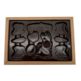 Caixa Coelho com 10 Cavidades Kraft ( c/5un ) - Crystal Forming