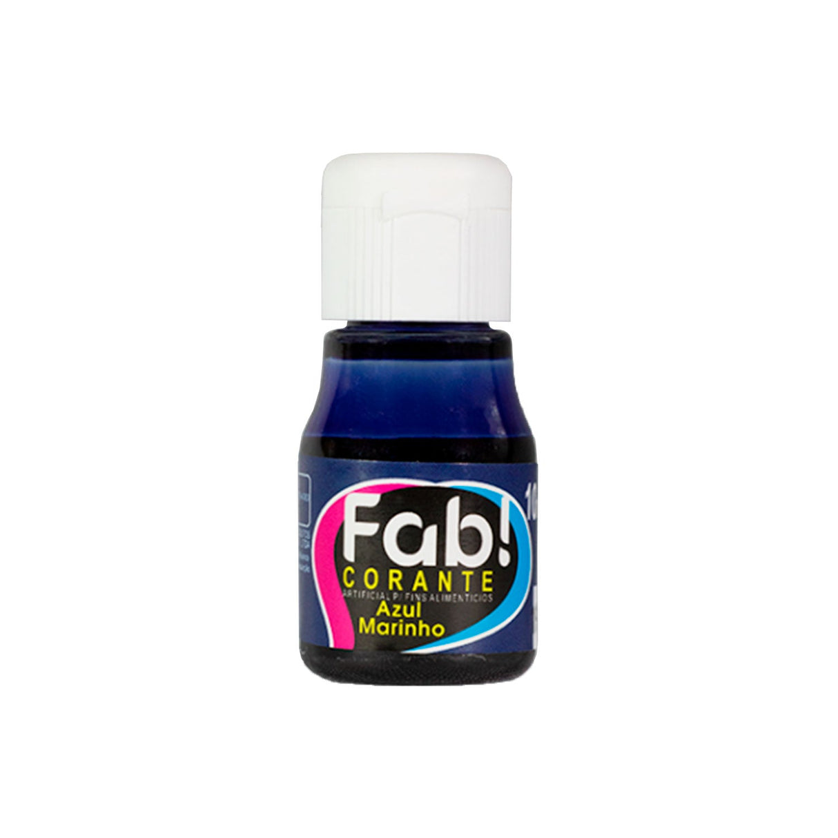 Corante Líquido Azul Marinho 10ml - Fab!