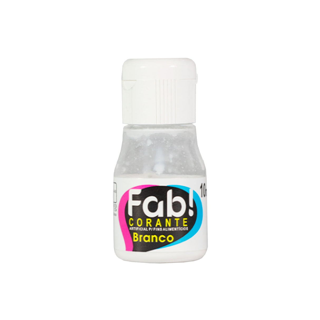 Corante Líquido Branco 10ml - Fab!