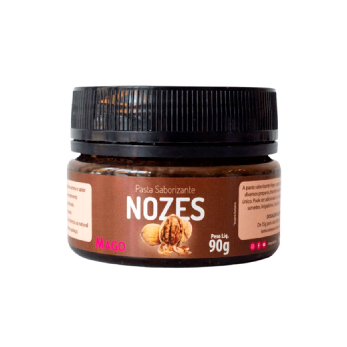 Pasta Saborizante Nozes 90G - Mago