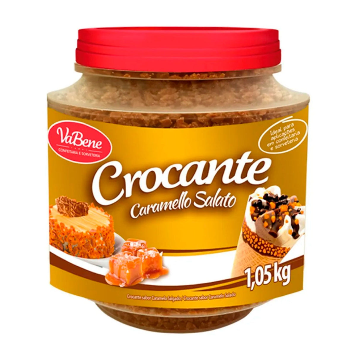 Crocante Caramello Salato 1,05kg - Vabene