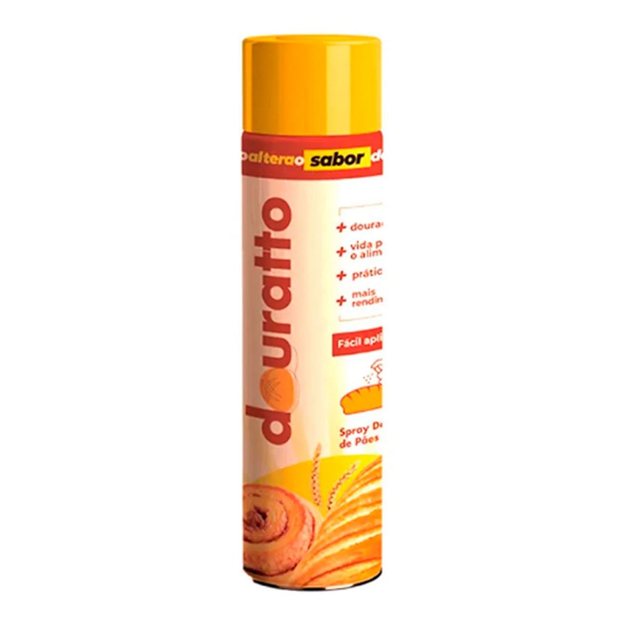 Spray Dourador de Pães Douratto 500ml - Inloco