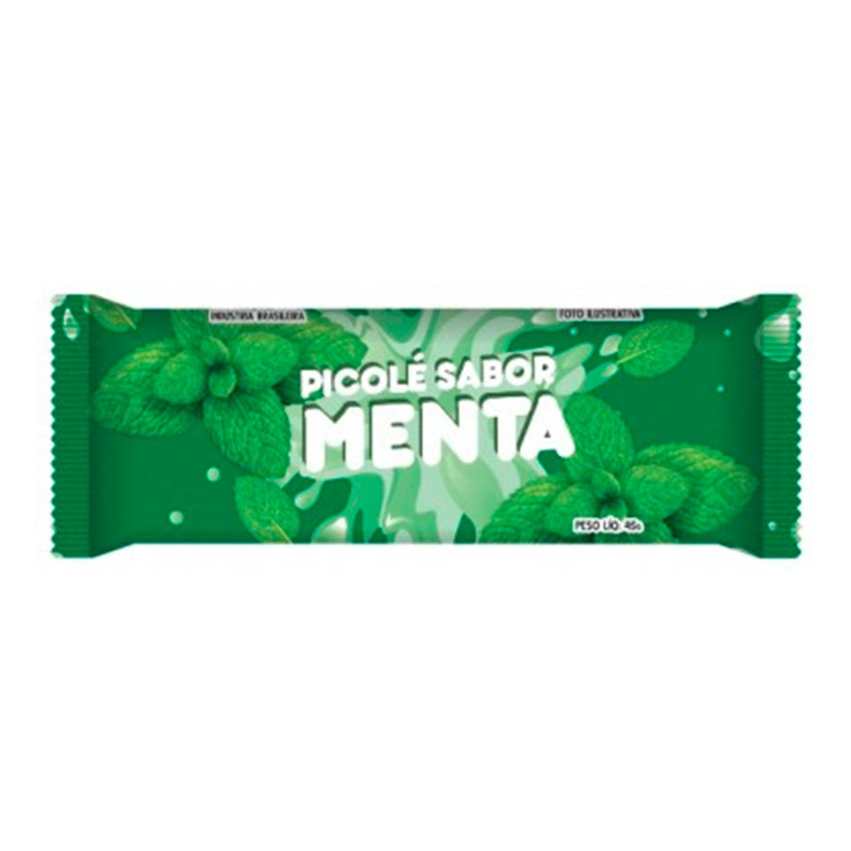 Embalagem Para Picolé - 7Cm X 19Cm - Menta - 245 Unid - Riacho