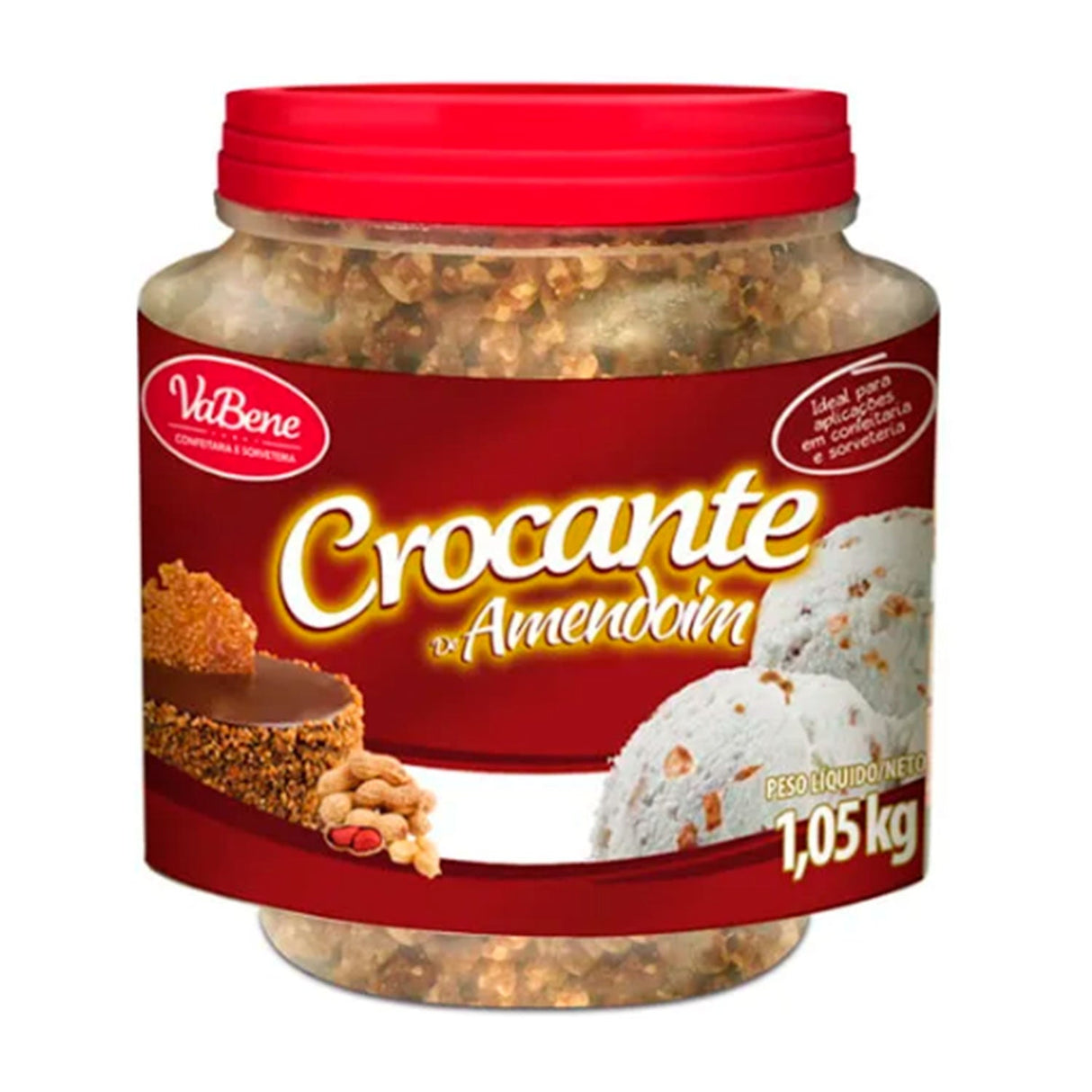 Crocante De Amendoim 1.05Kg - Vabene