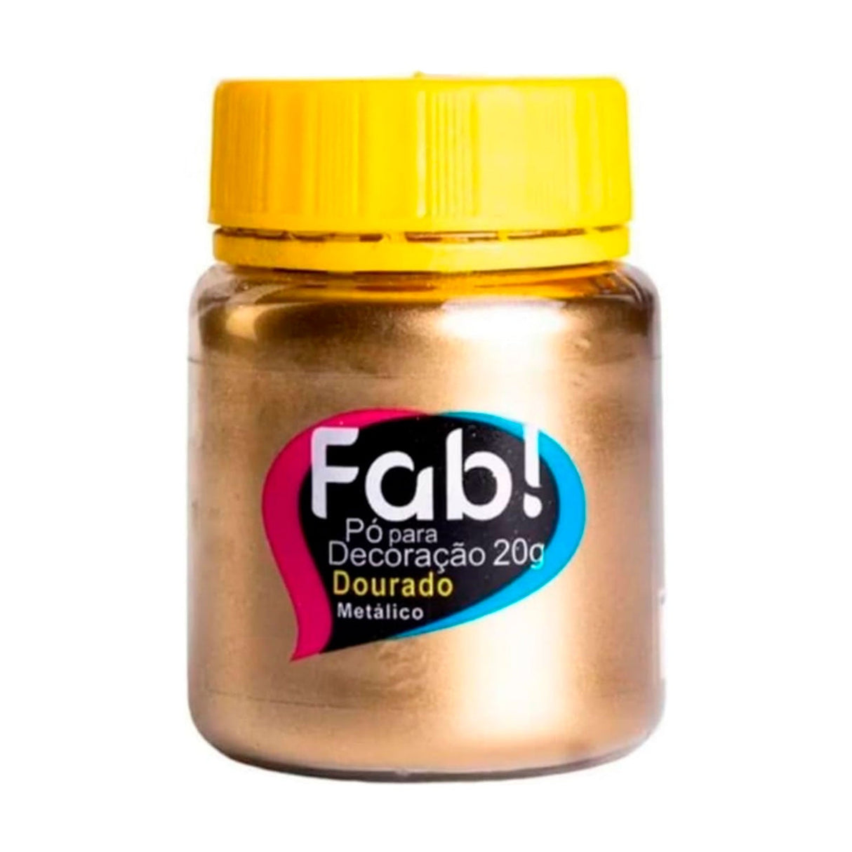 Pó para Decoração Dourado 20g - Fab!