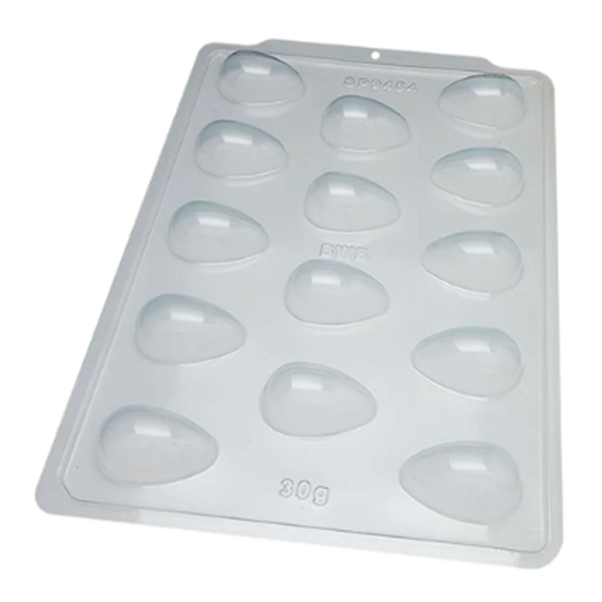 Forma De Acetato C/Silicone Ovo Liso 30Gr (SP9454) - Bwb