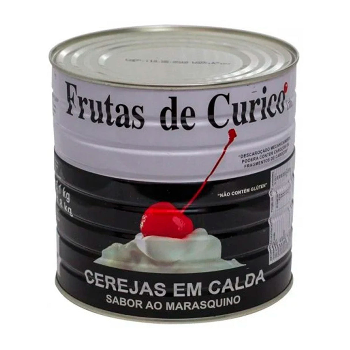 Cerejas em Calda Sabor Ao Marrasquino Sem Talo 3,1Kg -  Frutas De Curico