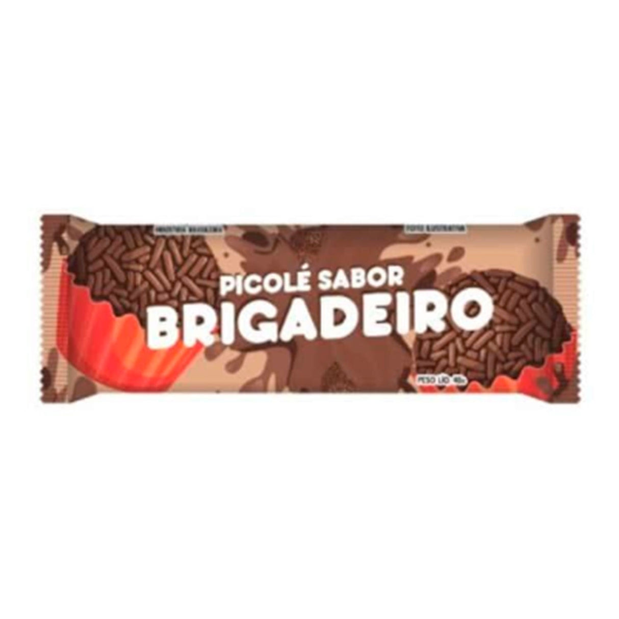 Embalagem para Picolé - Brigadeiro - 245 Unid - Riacho