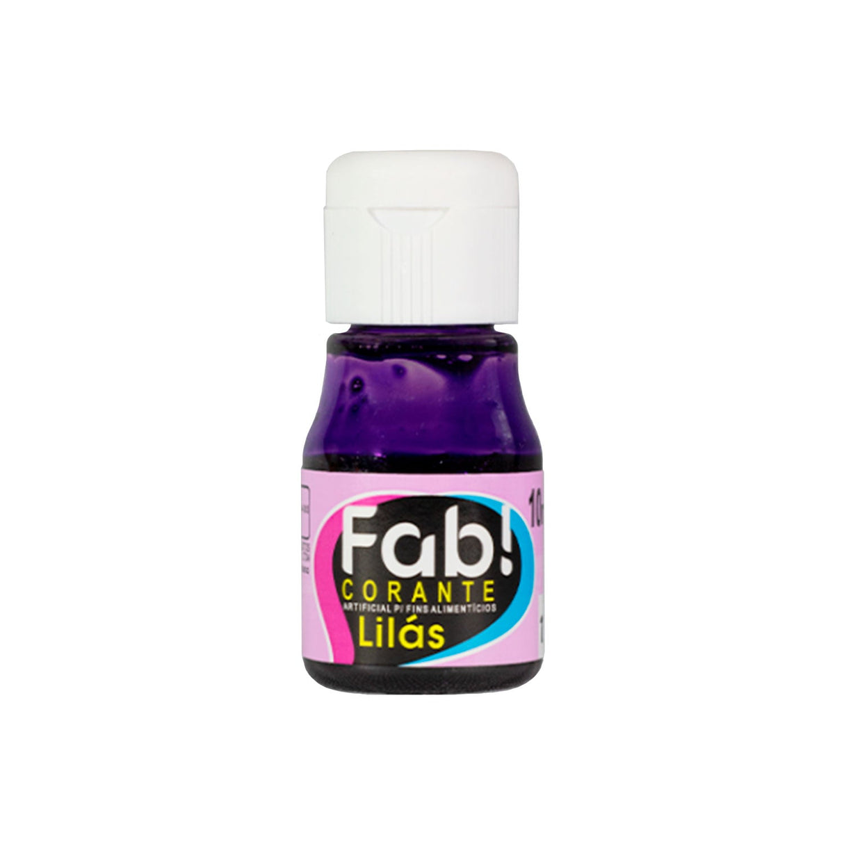 Corante Líquido Lilás 10ml - Fab!