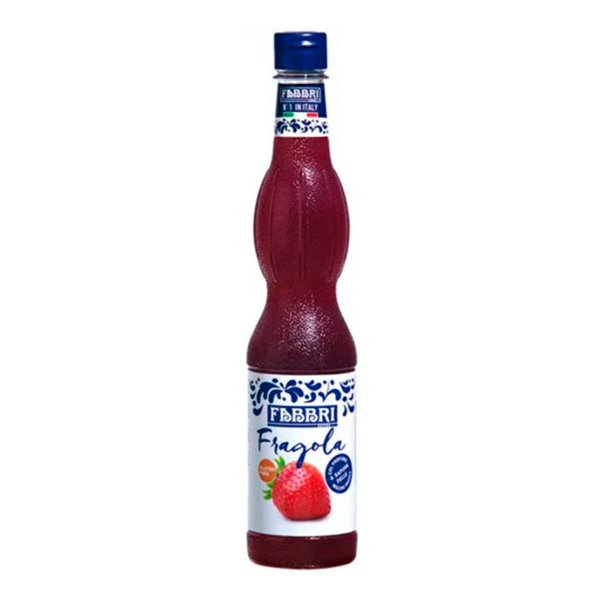 Xarope De Morango (Fragola) - Sem Glúten - 560Ml - Fabbri