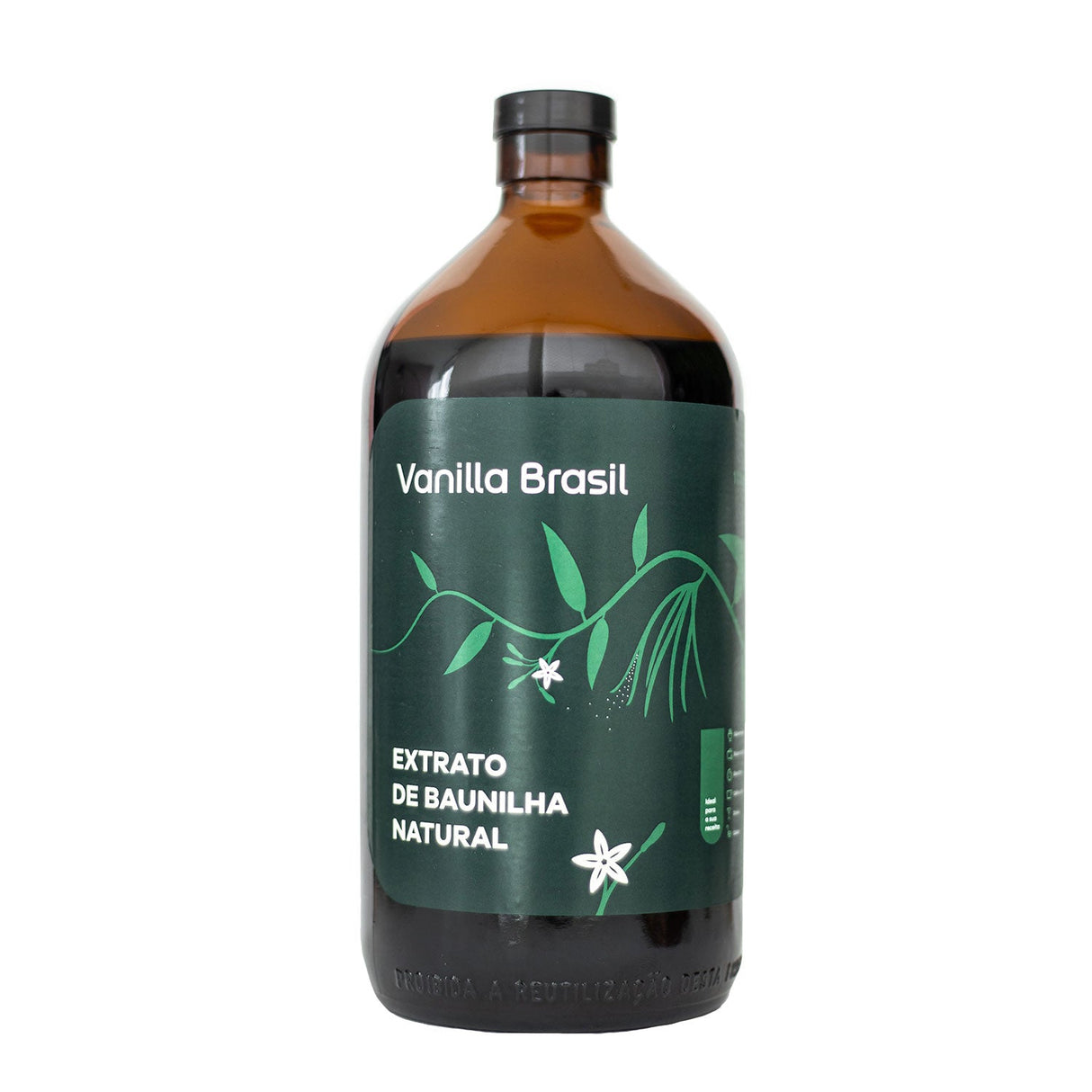Extrato de Baunilha Natural 500ml - Vanilla Brasil