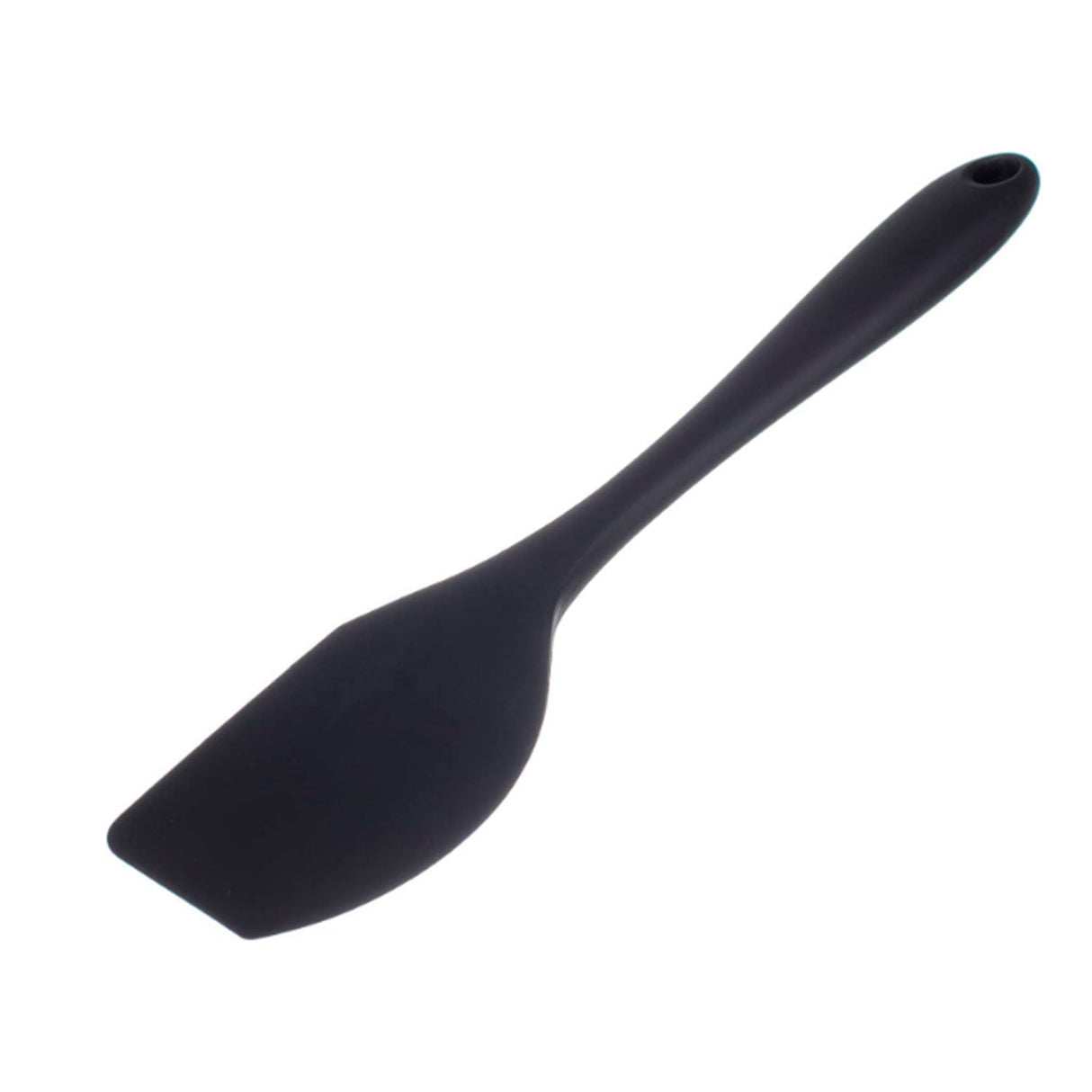 Espátula Arredondada De Silicone Preto - Weck