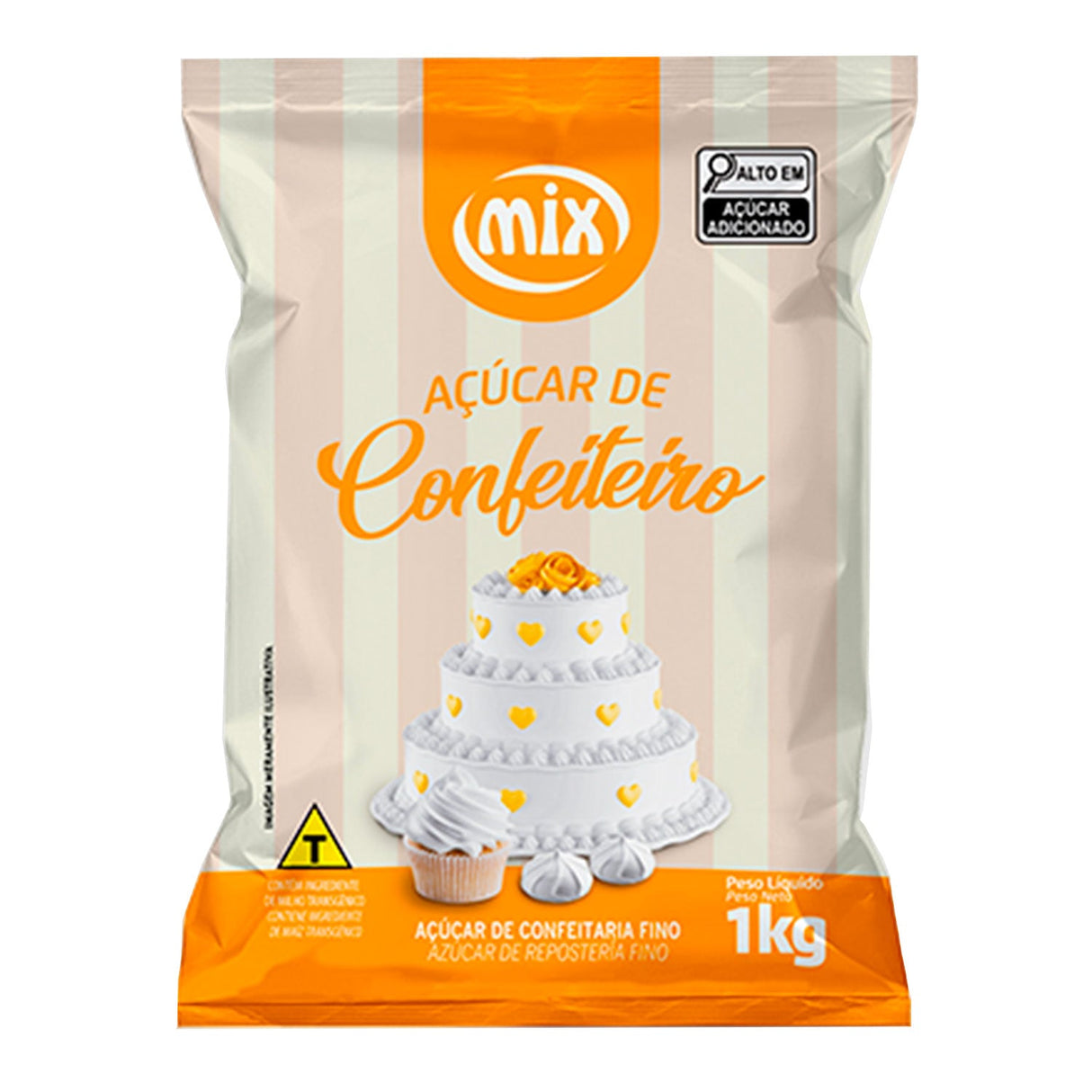 Açúcar de Confeiteiro 1Kg - Mix