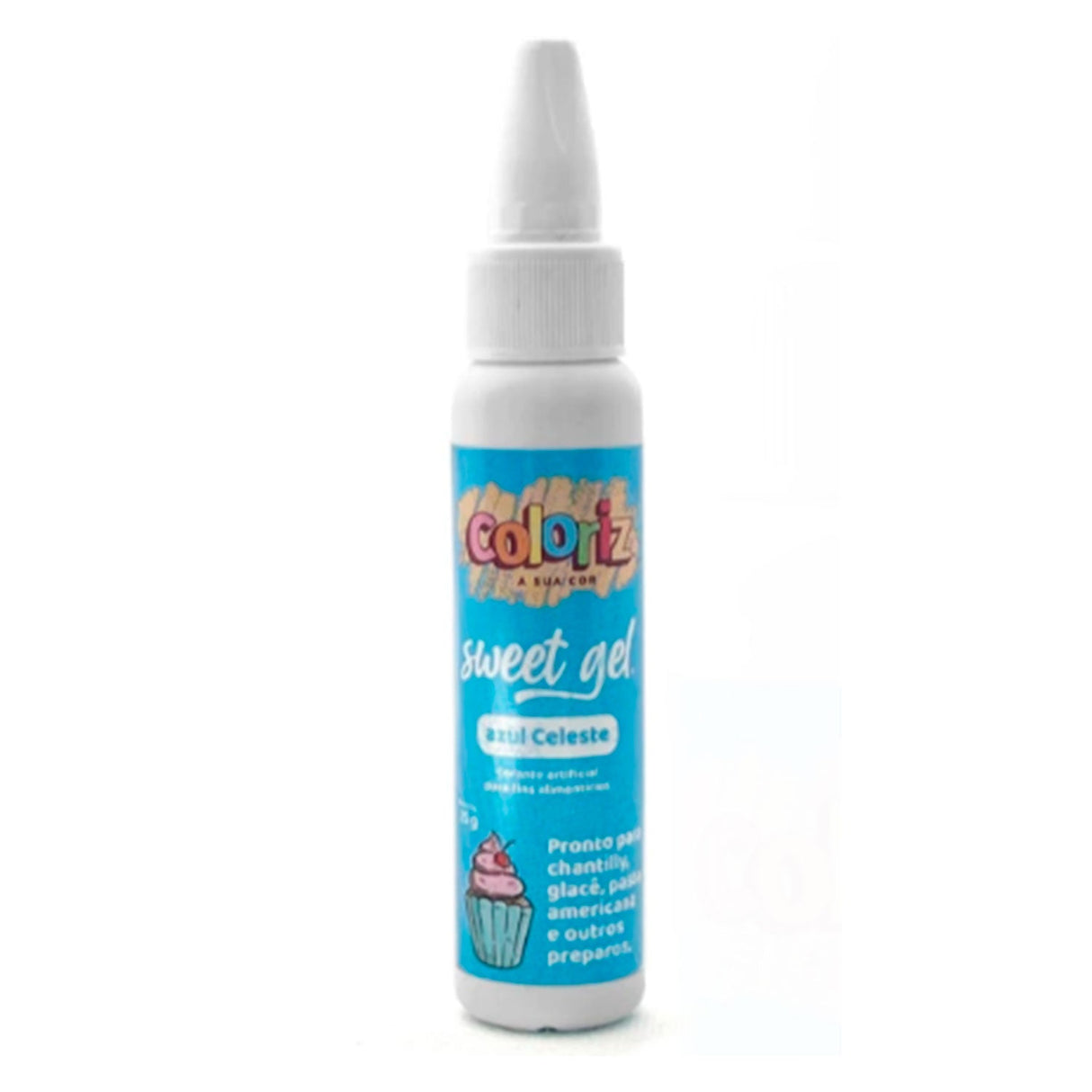 Corante Sweet Gel Coloriz Azul Celeste 25g - Gran Chef