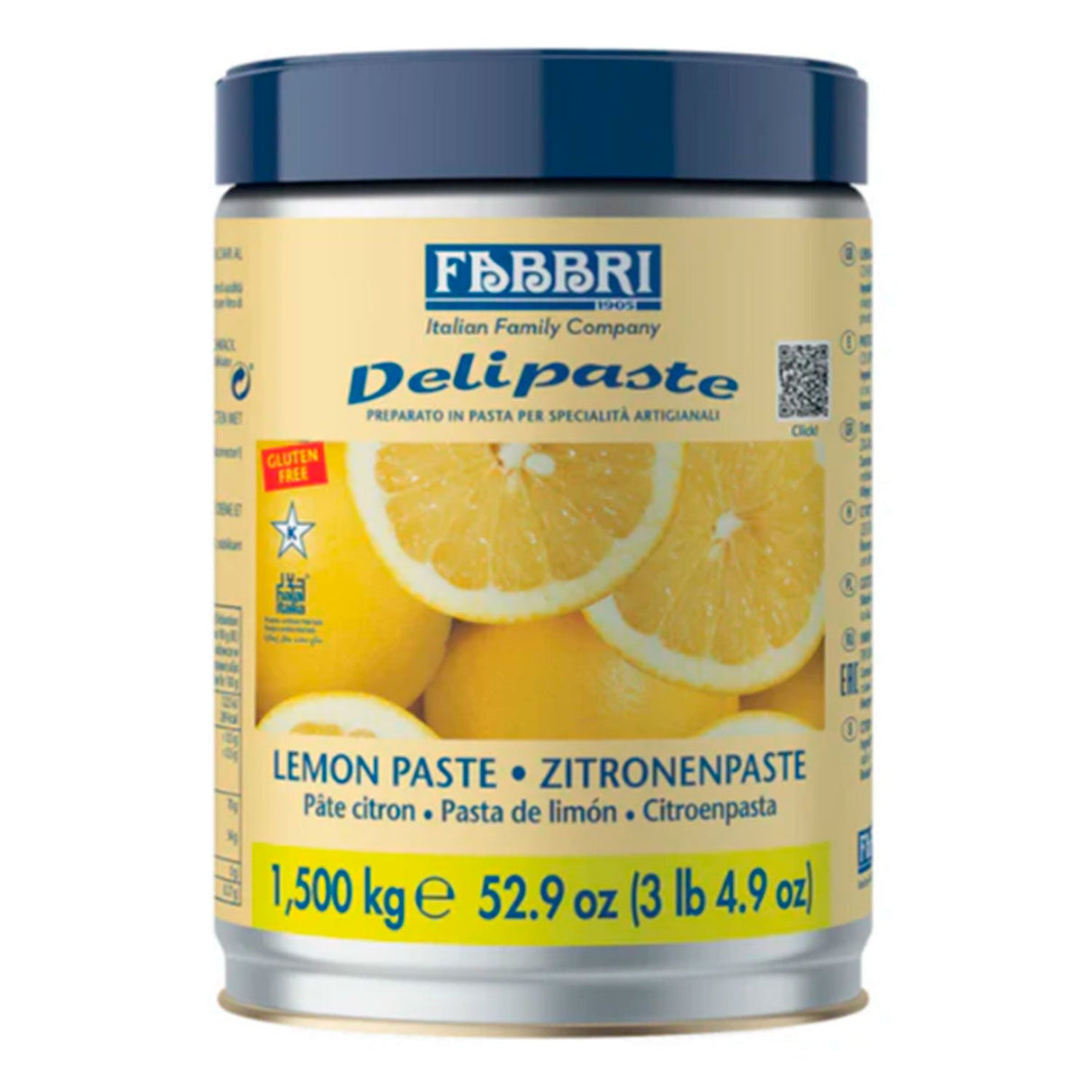 Pasta Saborizante Limone 1,5kg - Fabbri