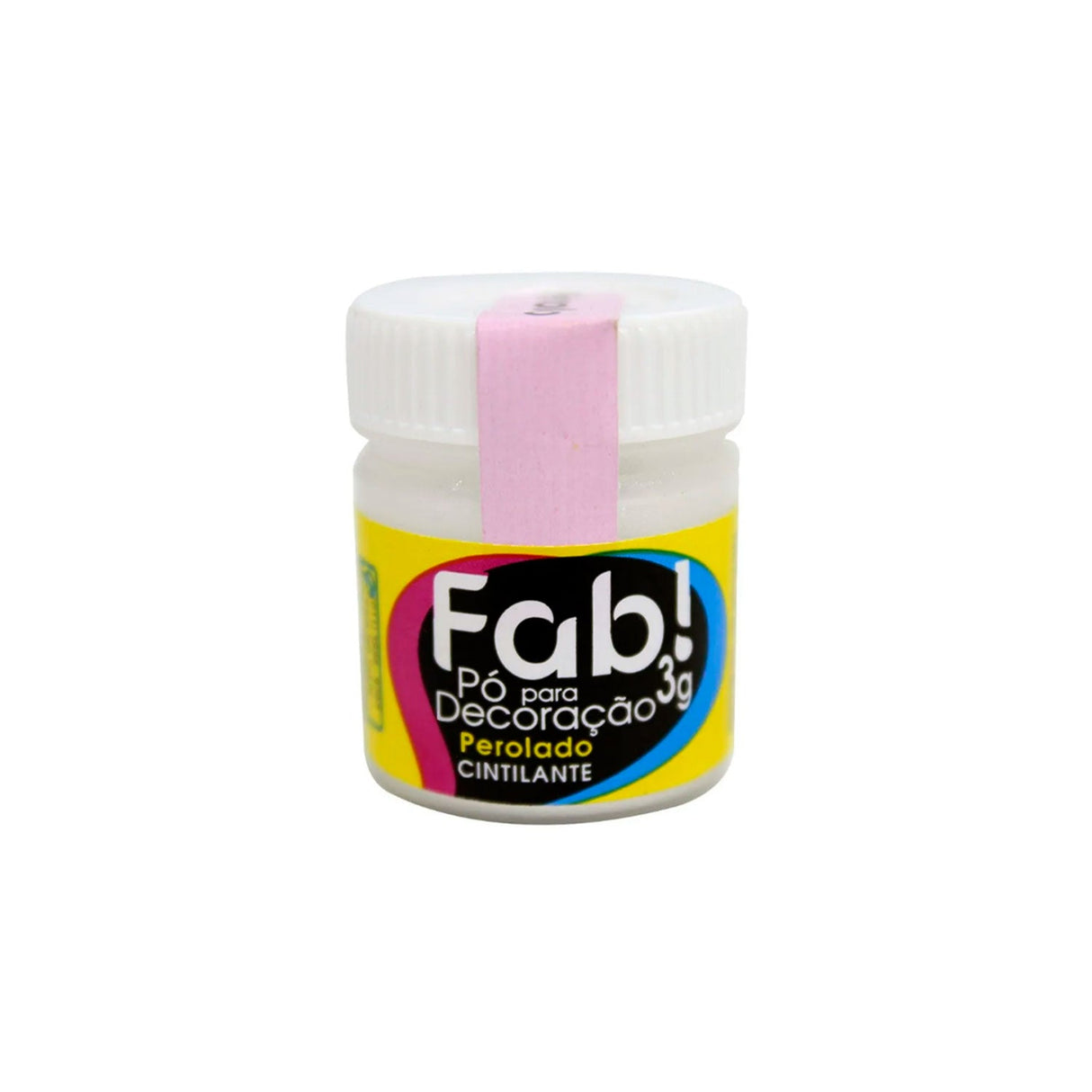 Pó Para Decoração Cintilante Perolado 3g - Fab!