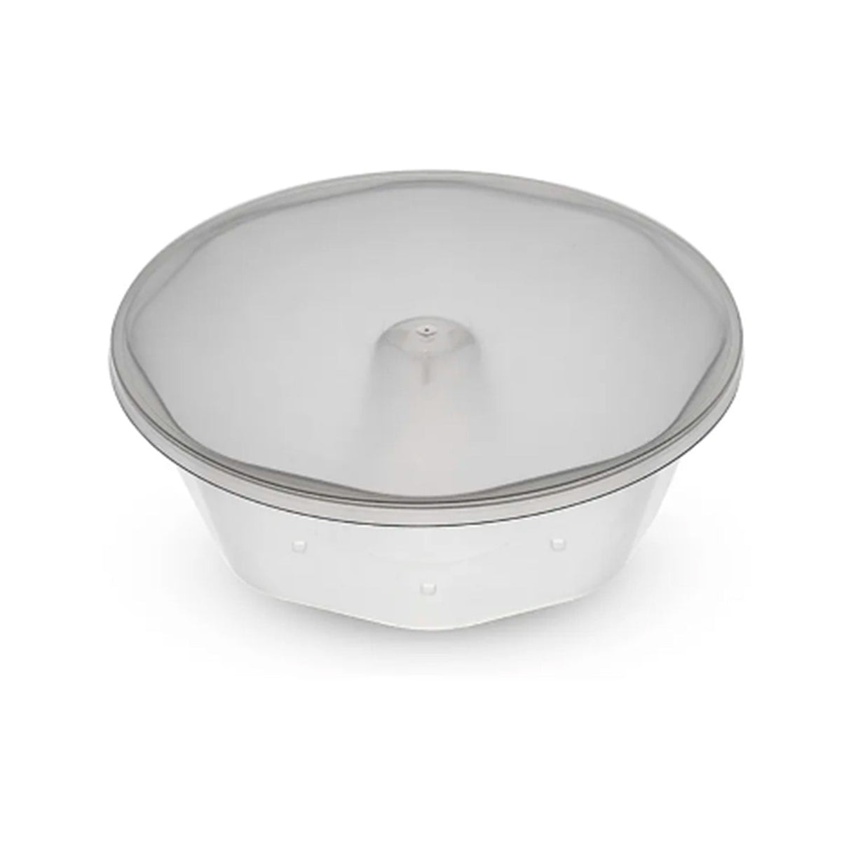 Forma Forneável Pudim C/ Tampa 250Ml - 8 Uni. - Plastilânia