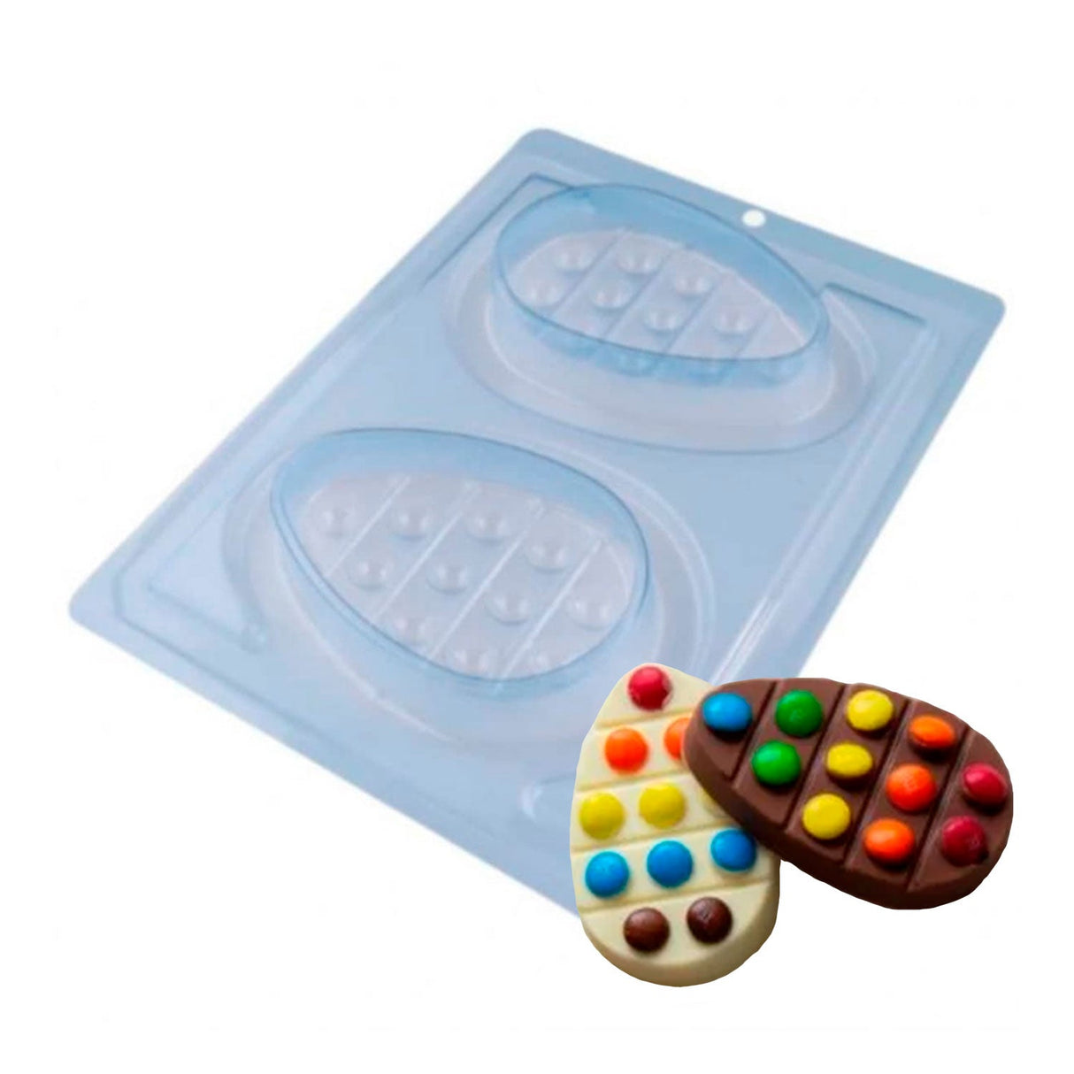 Forma De Silicone Ovo Tablete Pop It P (10305) - Bwb