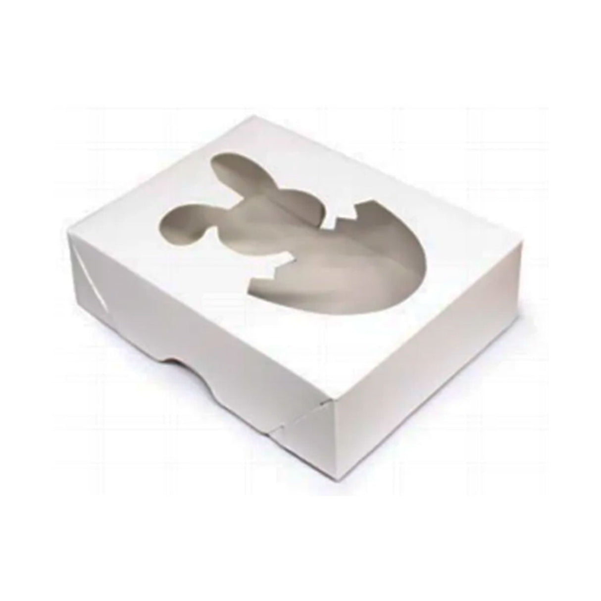 Caixa Retangular B Branco Coelho 2 ( c/10un ) - Crystal Forming