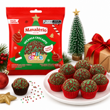 Confeito Miçanga Natal - 120g - Mavalério