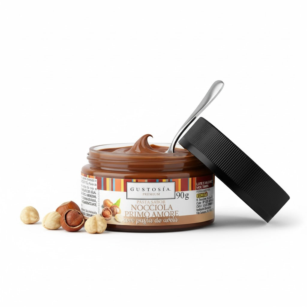 Pasta Saborizante Nocciola Primo Amore Gustosía Premium - 90g - Mec3