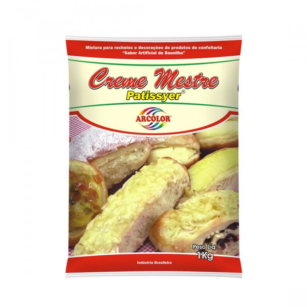 Creme Mestre Patissyer - 1Kg - Arcolor