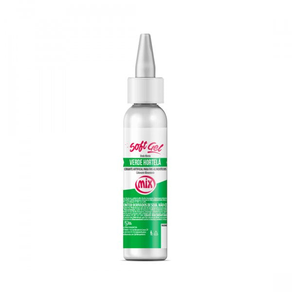 Corante Soft Gel - Verde Hortelã - 60G - Mix