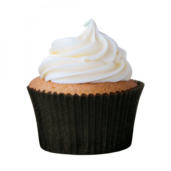 Forminha Para Cupcake Nº0 - Preta - 45 Unid - Mago