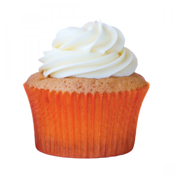 Forminha Para Cupcake Nº0 - Laranja - 45 Unid - Mago