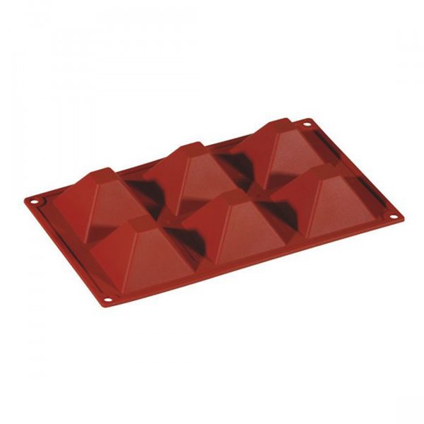 Forma De Silicone - Pirâmide - Fr007 - Pavoni Italia