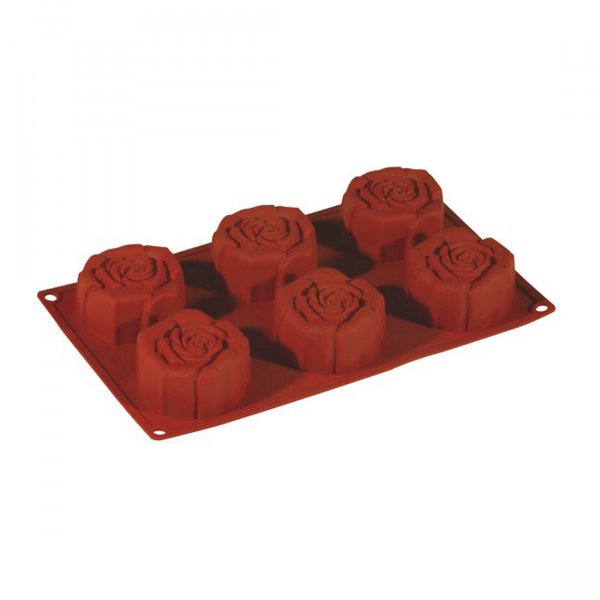Forma De Silicone - Rosa Fiorite - Fr056 - Pavoni Italia