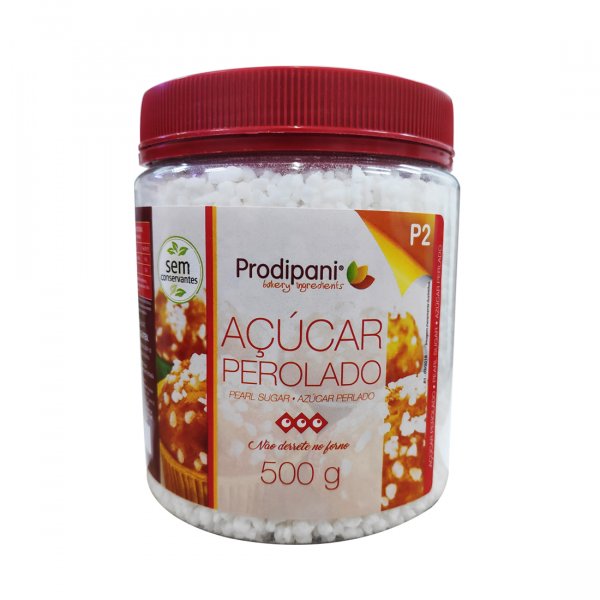 Açúcar Perolado - P2 - 500g - Prodipani