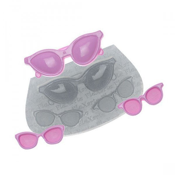 Molde De Silicone - Conjunto De Óculos - Ref. 564 - Flexarte