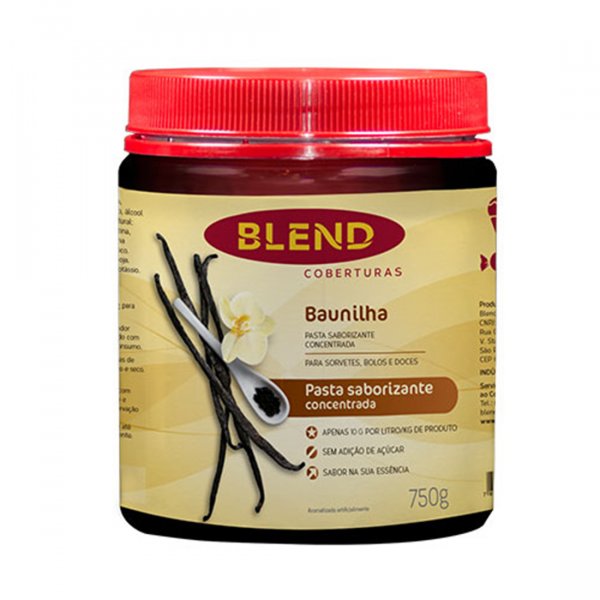 Pasta Saborizante - Baunilha - 750G - Blend