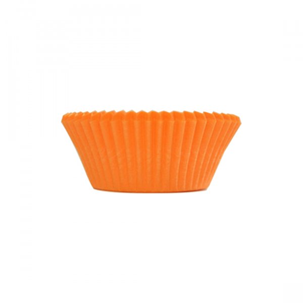 Forminha Para Mini Cupcake - Laranja - 54 Unid - Ultrafest
